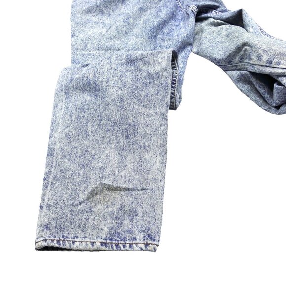 Vintage 80s Skater Levi Strauss Silver Tab Acid Stone Wash Jeans Sz 33 x 34 - Picture 11 of 12